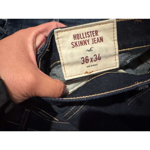Hollister Skinny Jeans Men’s 36 x 34 - Picture 4 of 6